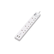 Tripp Lite Power Strip 4outlet Bs1363a Usb Charging (PS4B18USBW)
