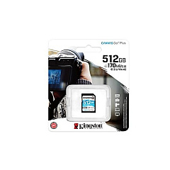 Kingston 512gb Sdxc Canvas Go Plus 170r C10 Uhs-i (SDG3/512GB)
