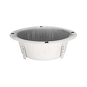 Quam Nichols Back Box Enclosure, Round, 275 Cid, 4x W (ERD8)