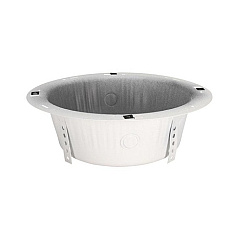 Quam Nichols Back Box Enclosure, Round, 275 Cid, 4x W (ERD8)