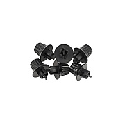 Quam Nichols 6x Black Replacement Volume Control Knob (KIT#110)