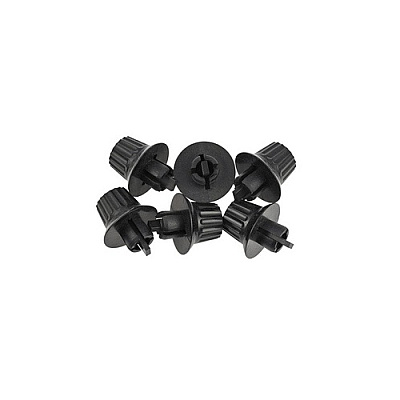 Quam Nichols 6x Black Replacement Volume Control Knob (KIT#110)
