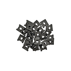 Quam Nichols 24x #8 S/m U-style, Clip-on Nut (KIT#93)