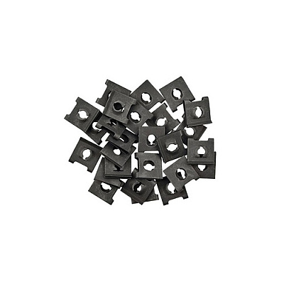 Quam Nichols 24x #8 S/m U-style, Clip-on Nut (KIT#93)