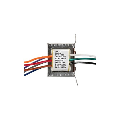 Quam Nichols 5w-25/70v Transformer, 5 Taps At -3db L (TBLU)