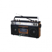 Supersonic 4 Band Bluetooth Radio & Cassette Player (SC3201BT WD)