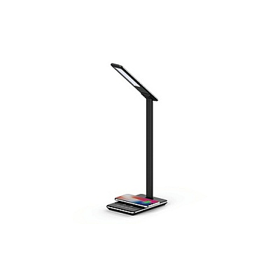 Supersonic Led Desk Lamp With Qi Charger (SC6040QI BLK)