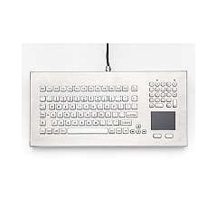 Ikey Ss Dt Kyb W/102 Key & Tp W/ps2 Cable (DT102SSNI)