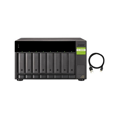 QNap 8-bay Desktop Usb-c 3.1 Gen2 10gbps Jbod (TLD800CUS)