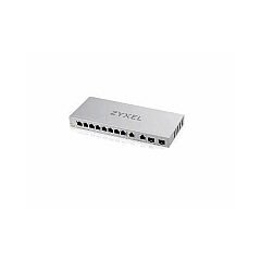 Zyxel Xgs1210-12 - 8-port Gigabit Smart Managed Multi-gig Switch. 2 X Copper 2.5g Ports, 2 X 1/10g Sfp+ Ports (XGS121012)