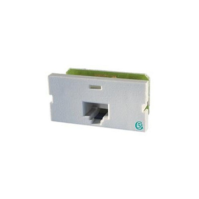 Leviton Sii,clrty5e,t568a/b 1port,fg Wht (S215E00)