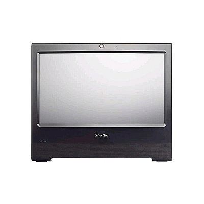 Shuttle Computer Shuttle Xpc Aio X50v7 Black Embedded Intel Celeron 4205u All-in-one Barebone Pc, Fanless, Ip54 Certified, Vesa Compatible, No Ram, No Hdd/ssd, No Os (X50V7BLACK)