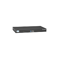 Black Box Console Server - Pots Modem, Dual 10/100/1000, 16-port, Taa (LES1716AR2)