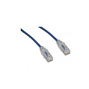 Enet Solutions Cat6 Blue 9ft Slim Clear Boot Cable (C6BLSCB9ENC)