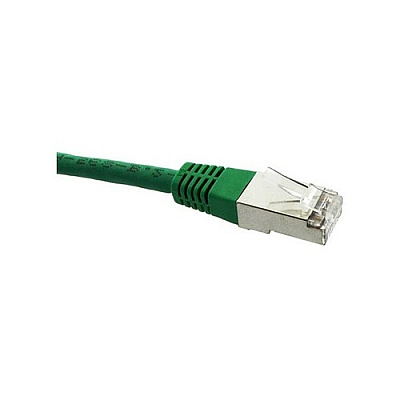 Black Box Cat6 550-mhz Molded Boot Stranded Ethernet Patch Cable - Shielded (s/ftp), Lszh (rj45 M/m), Green, 1-m (3.2-ft.) (EVE63201M)