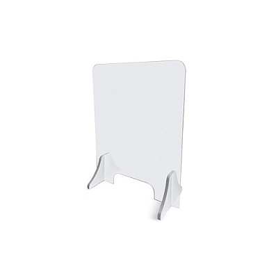 Hcw Distributing Flex-shield Protective Sneeze Guard (SHIELD2430WHT)