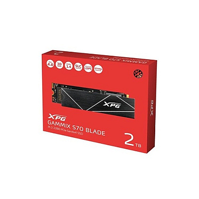 A-Data Adata M.2 Gen 4 2tb Pcie Nvme Gammix S70 Blade Ps5 Works Retail (AGAMMIXS70B2TCS)