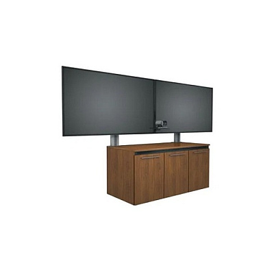 Middle Atlantic Products Mon Mt, 63 Max Dual, 75h, Bk (C5MM63D75BK)