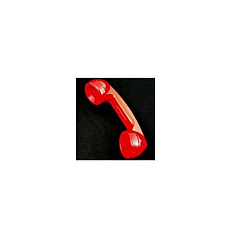 Teledynamic 006547-vm2-pak Repl Handset - Red (ITTHANDSETRD)
