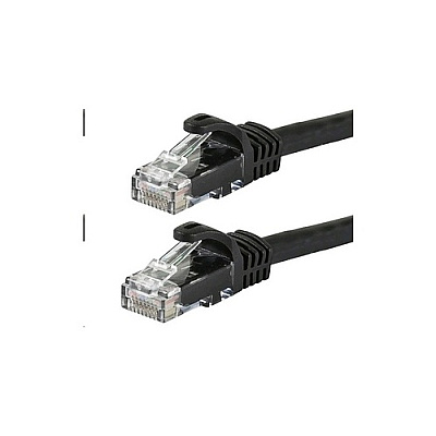 Monoprice Flexboot Cat5e 24awg Cable_ 7ft Black (11381)