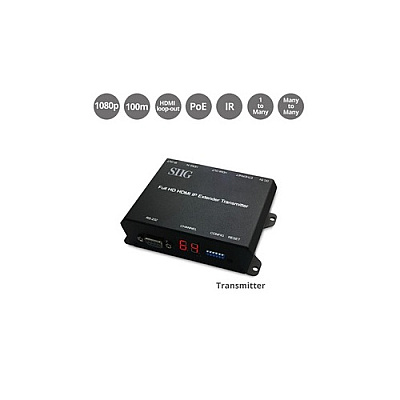 SIIG Hd Hdmi Extender Over Ip Poe - Tx (CEH26411S1)