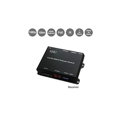 SIIG Hd Hdmi Extender Over Ip Poe - Rx (CEH26511S1)