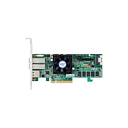 Areca Pci-e 4.0x8 To Cpi-e Slot, Tri-mode Sata 6g/sas 12g/nvme Pci-e 4.0 16g, 8gb On Board Cache (ARC18868X8I)