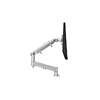 Atdec Direct To Desk Dynamic Desk Mount For Displays To 32", Suits Flat Screen Monitors To 20lbs, Curved Screen Monitors To 13.5 Lbs, Modular, Silver (AWMSDBFS)