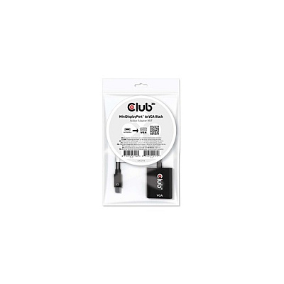 Club 3D Mini Displayport Port 1.2 Male To Vga (CAC2113)