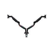 Kensington Dual 1 Touch Height Adjust Arm Blk (K59601WW)