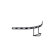 Tripp Lite Large Arc Buffer Link Span Kit 4in Tall (SRWBARCBFFL4)