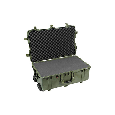Deployable Systems Pelican 1650 Case - Od Green W/ Foam (1650020130)