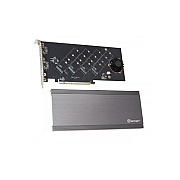 Syba Multimedia Quad M.2 Pcie 3.0 X4 Pcie X16 Riser Card (SIPEX40162)