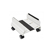 Syba Multimedia Steel Pc Stand For Atx Case With Adj. Width With Caster Wheels (SYACC65056)