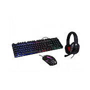 Syba Multimedia Pc Gaming Keyboard - Mouse - Headset (SYKIT53005)