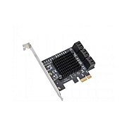 Syba Multimedia 6 Port Sata Pcie 3.0 X1 Non-raid Card (SYPEX40166)