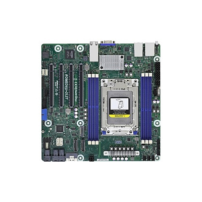 Asrock America Asrock Rack Romed6u-2l2t Micron-atx Server Motherboard Amd Sp3 (lga4094) Epyc 7002 Series (ROMED6U2L2T)