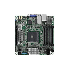 Asrock America Asrock Rack X570d4i-2t Mini-itx Server Motherboard Am4 Pga 1331 X570 Amd Ryzen 3rd Generation Series Processors (X570D4I2T)