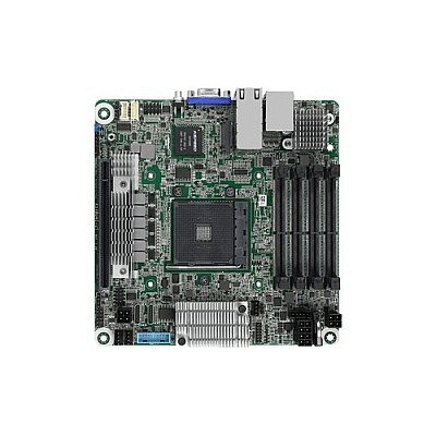 Asrock America Asrock Rack X570d4i-2t Mini-itx Server Motherboard Am4 Pga 1331 X570 Amd Ryzen 3rd Generation Series Processors (X570D4I2T)