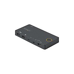 StarTech 2 Port Usb-a + Hdmi/usb-c Kvm Switch 4k (SV221HUC4K)