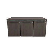 Middle Atlantic Products C5 Credenza - 3 Bay Tlam Sota Style In Napa With Solid Door (C5K3A1SSTNA00754)