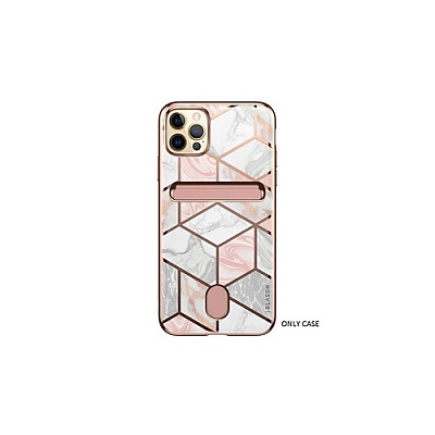 I Blason Iphone2021-6.7-coscard-marble (IPH2167CSCRDMAR)