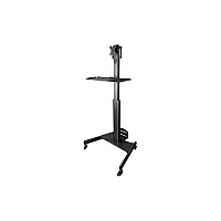 StarTech Mobile Workstation Cart W/ Monitor Mount (WKSTNCART)