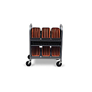 Bretford Cube Transport Cart 30x W/ Caddies, Pm (TVCT30CADPM)