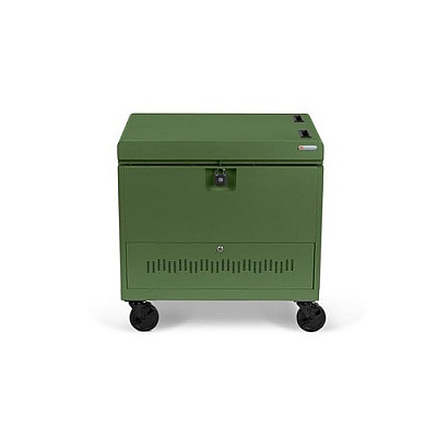 Bretford Cube Toploader 30x W/caddies, Usb-c,gra (TVTL30CADUSBGRA)