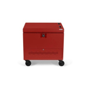 Bretford Cube Toploader 30x W/caddies, Usb-c,red (TVTL30CADUSB-RED)