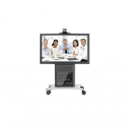 Avteq Single Display Av Cart With 12ind Rack Supports Display Up To 75in 8ru Speaker Module Not Included (RPS1000SNOPSM)
