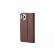 Monoprice Form By Iphone 11 6.5 Pro Max Pu Leather Wallet Case, Chocolate (39609)
