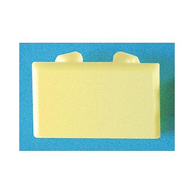 Leviton Jack Mkr,blank,lt Yel,100pk (40324500)