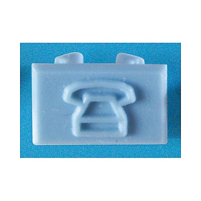 Leviton Jack,mkr,voice,lt Blu,100pk (40326100)